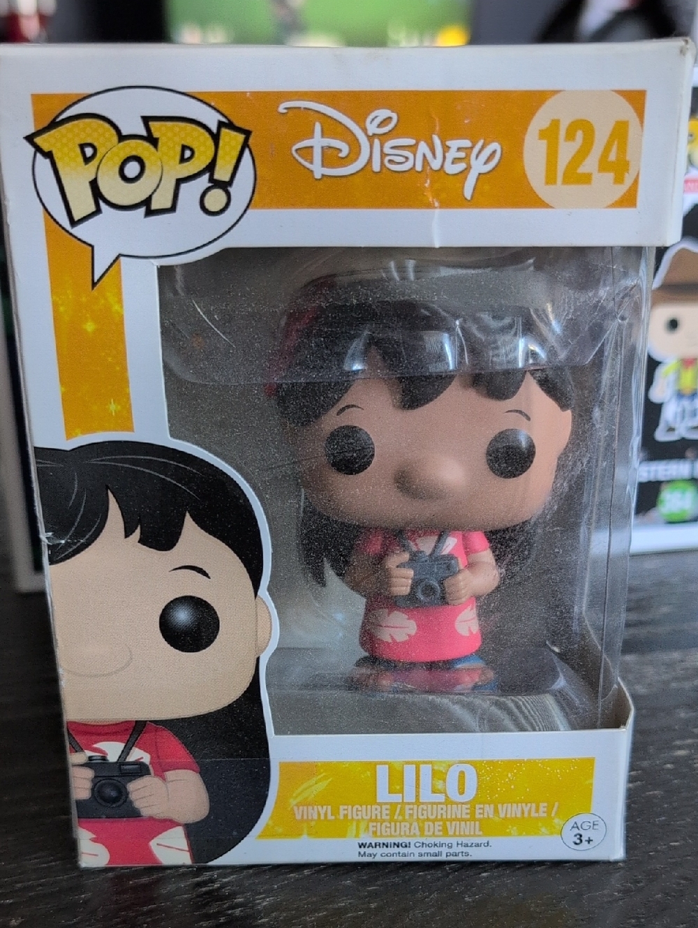 Funko Disney Lilo Pop! Vinyl Figure - Pink, Black